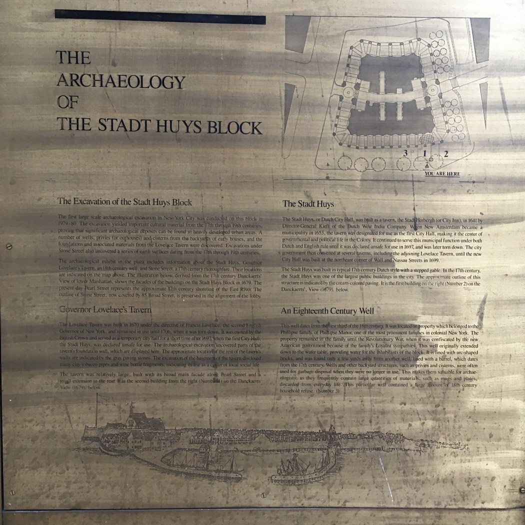 Remnant Of Lovelace Tavern, Old NY: New Amsterdam 3