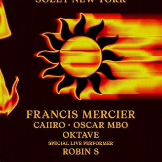 Francis Mercier Presents Solèy NYC 1