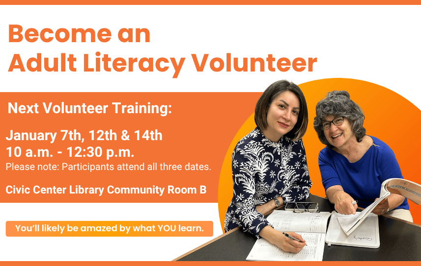 Literacy Volunteer Training 1