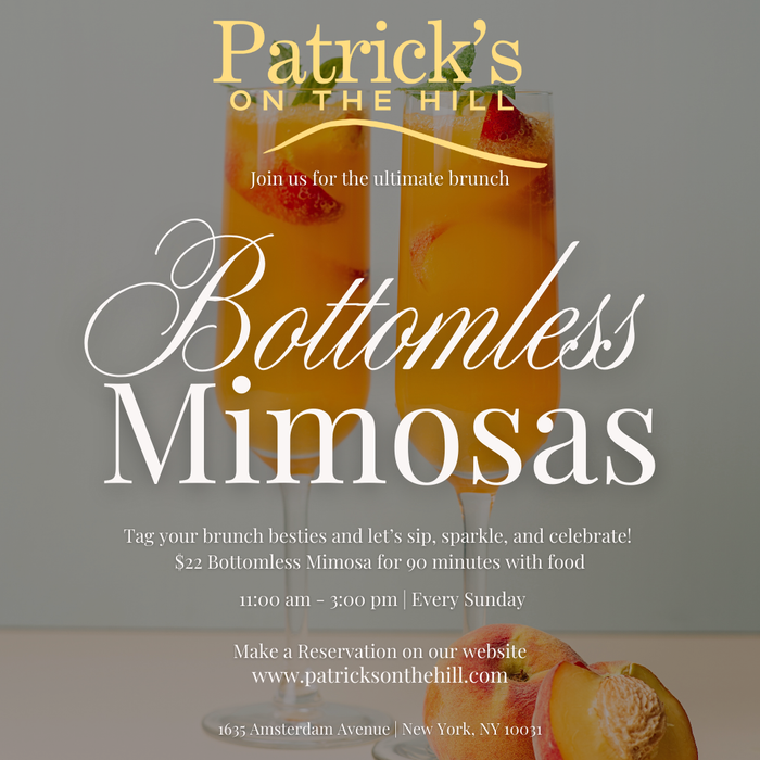 Bottomless Mimosas Sundays 1