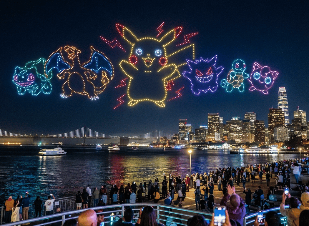 Pokémon Drone Shows 1