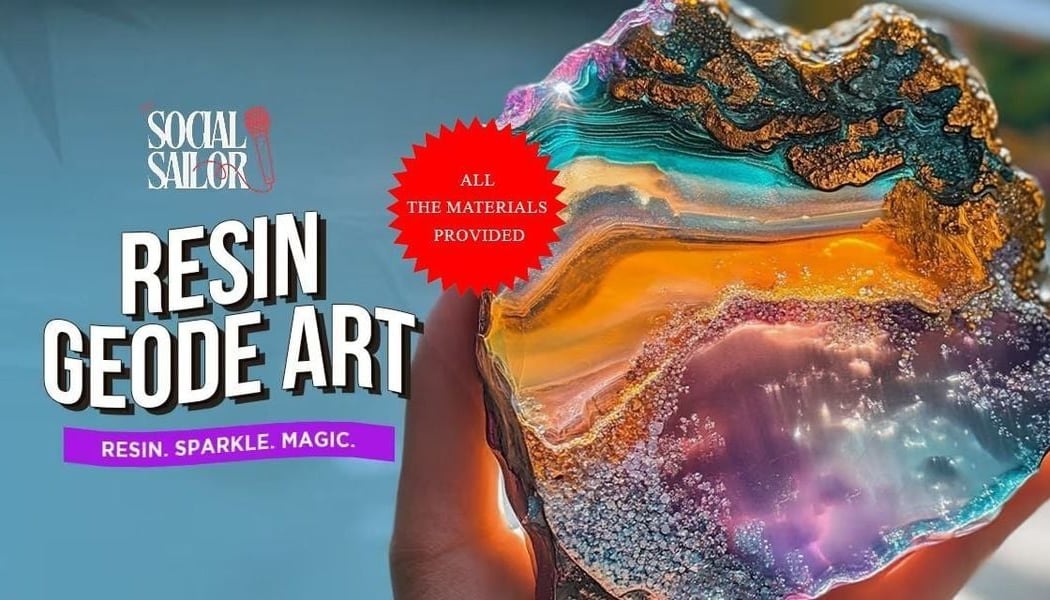Resin Geode Art Date 1