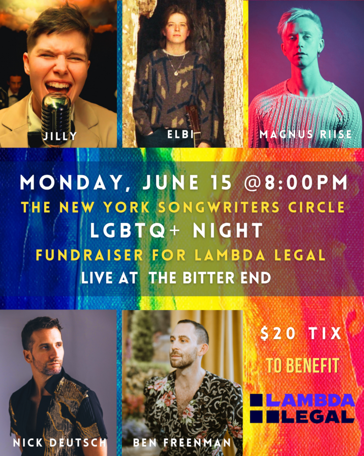 New York Songwriters Circle Annual LGBTQ+ Showcase 1
