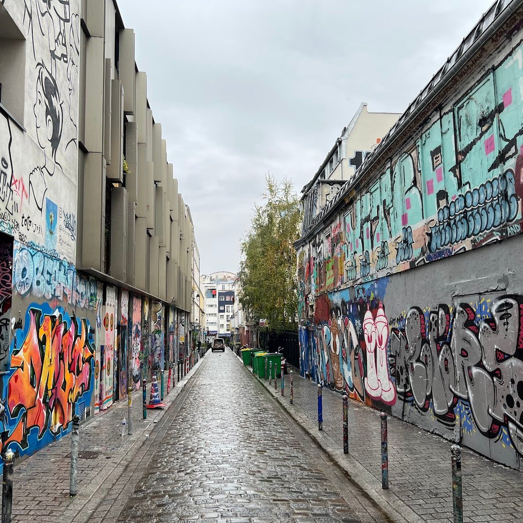 Rue Denoyez - Graffiti 2