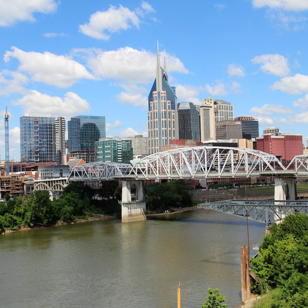 The John Seigenthaler Pedestrian Bridge 1