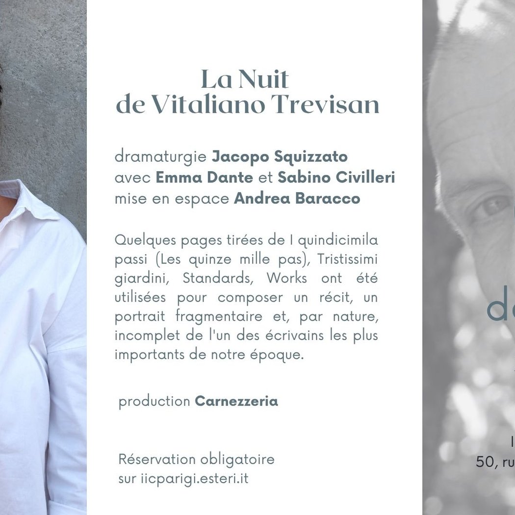 La Nuit de Vitaliano Trevisan 1