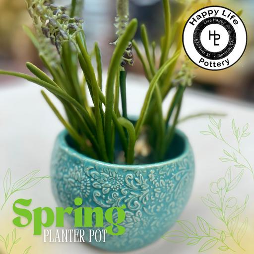 Sunday Afternoon Pottery Project: Spring Planter Pots! 1