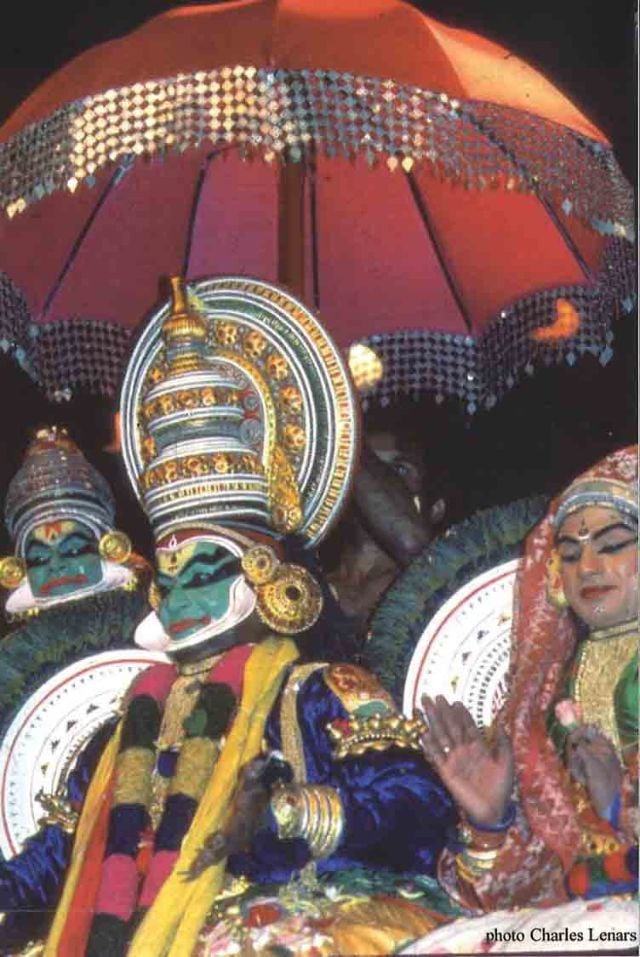 Théâtre dansé Kathakali 1