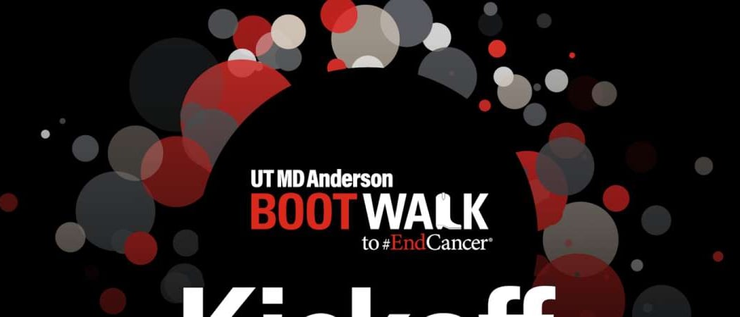 UT MD Anderson Boot Walk Kick Off