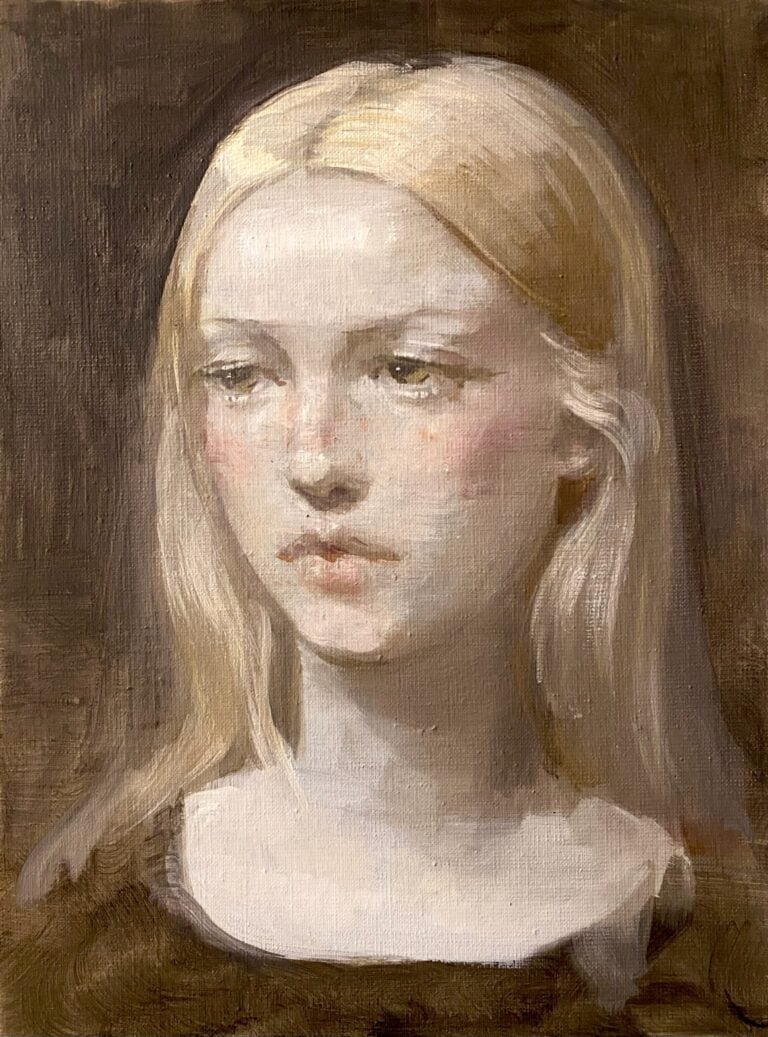 Stage de peinture de portrait avec modèle 1