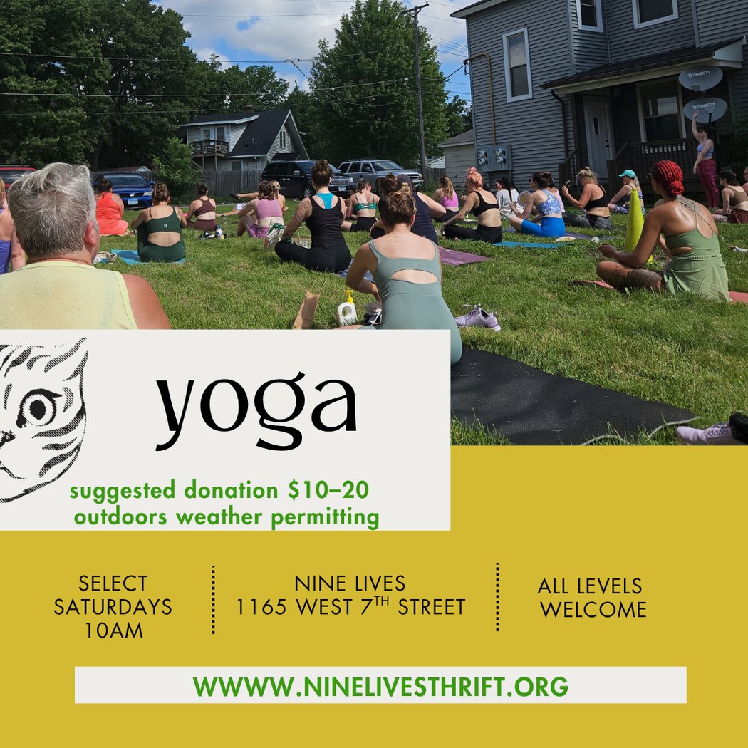 Outdoor Yoga at Nine Lives 1