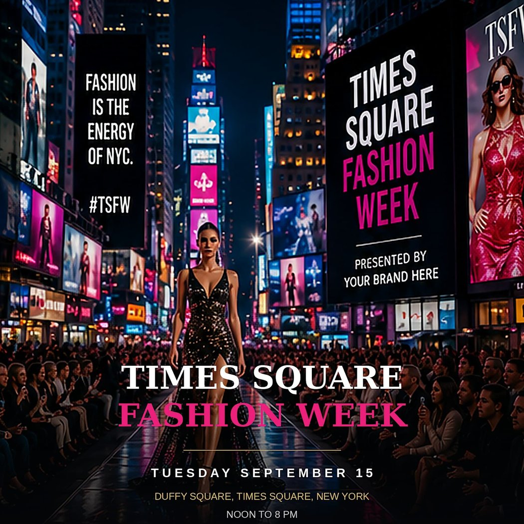 Times Square Fashion Week 2026