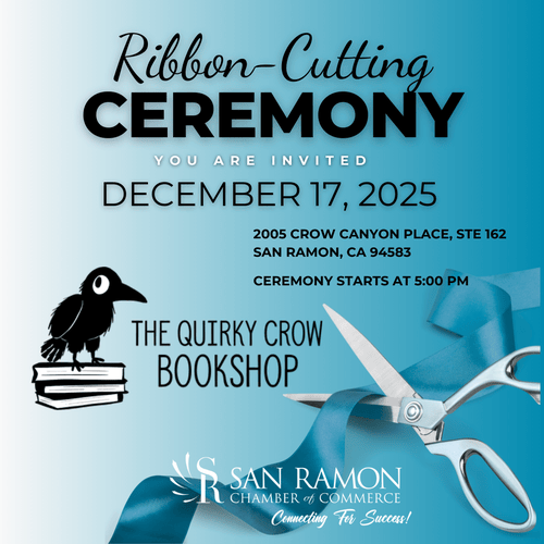 Ribbon Cutting Ceremony - The Quirky Crow Bookshop 1