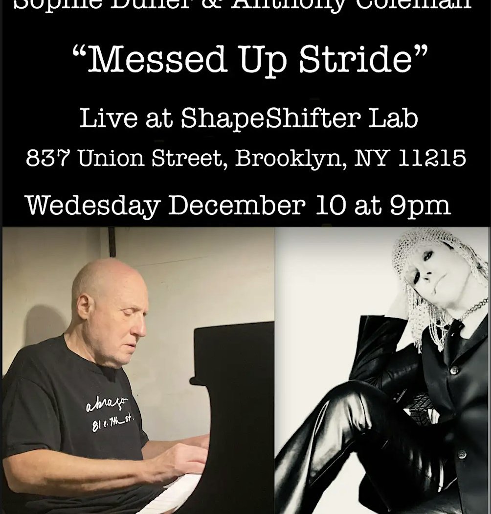 Sophie Dunér & Anthony Coleman / Messed Up Stride 1