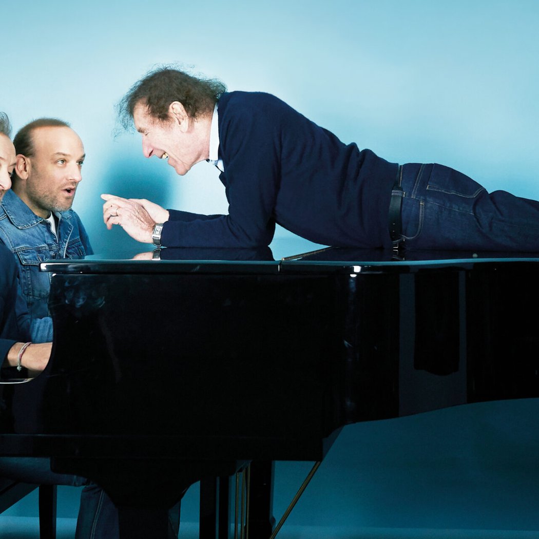 Concert Alain Souchon Ours (Charles Souchon) Pierre Souchon 1