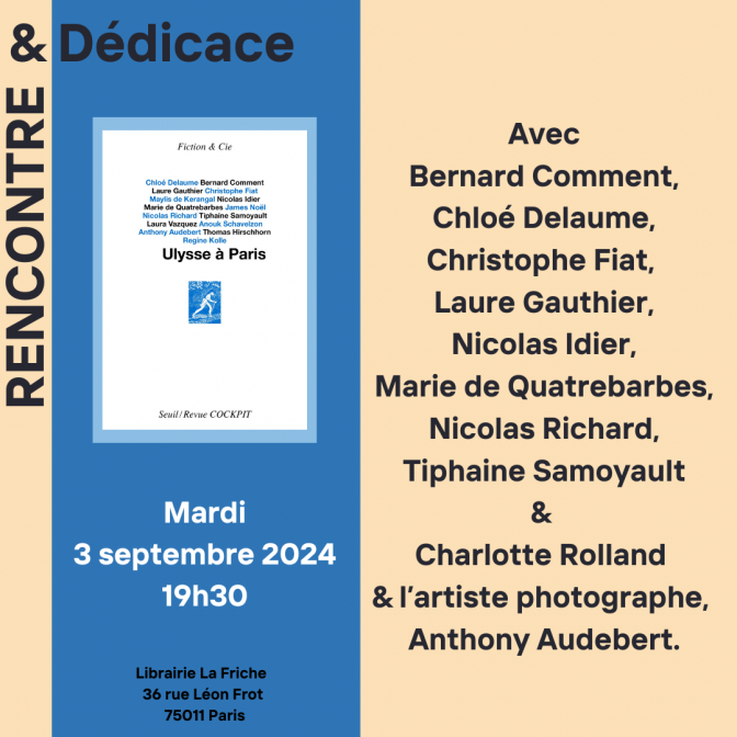 Rencontre : Ulysse à Paris / Cockpit 1