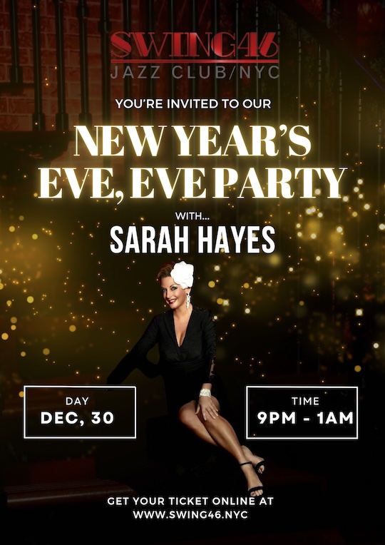 Sarah Hayes & Swing Society’s New Year’s Eve Eve 1