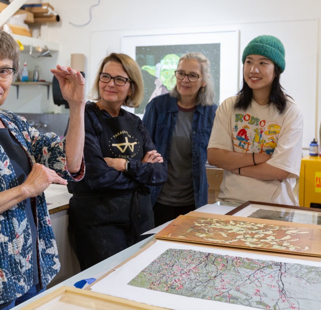Collaborative Monoprints! Workshop 3