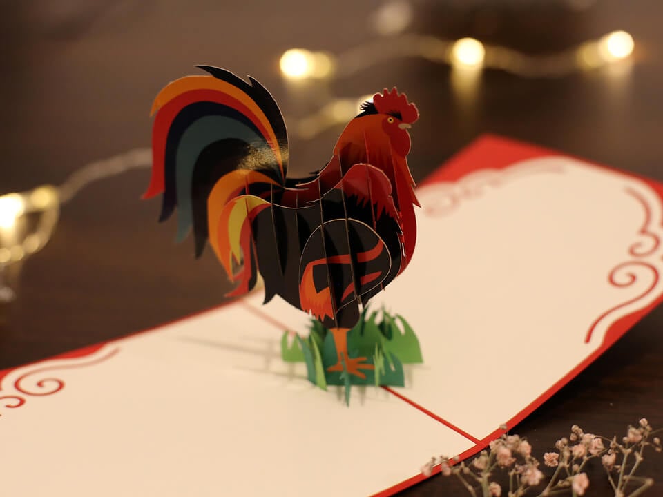 La vie des souvenirs - carte Pop Up 3D 1