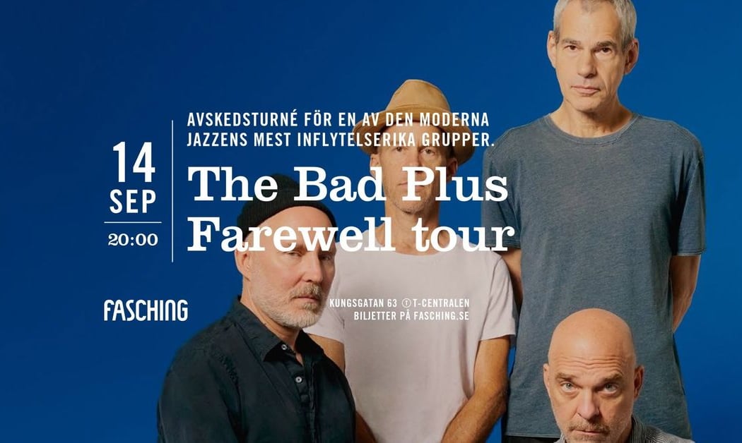 The Bad Plus Farewell tour