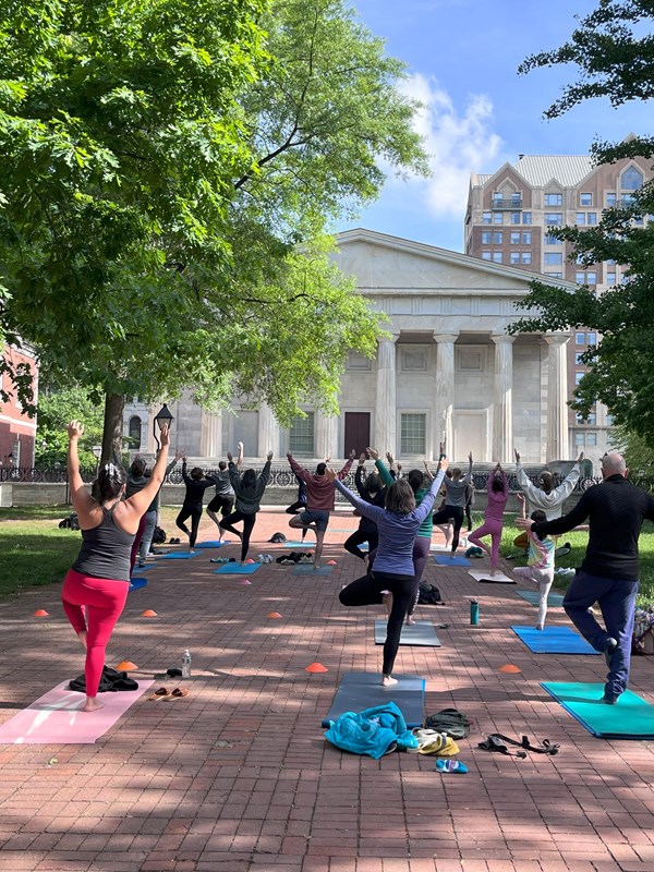 Yoga in the Park 2