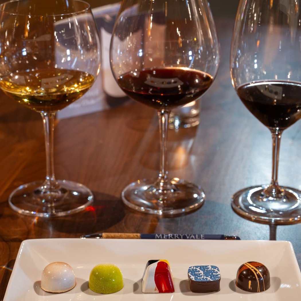 Wine and Chocolate Pairing 1