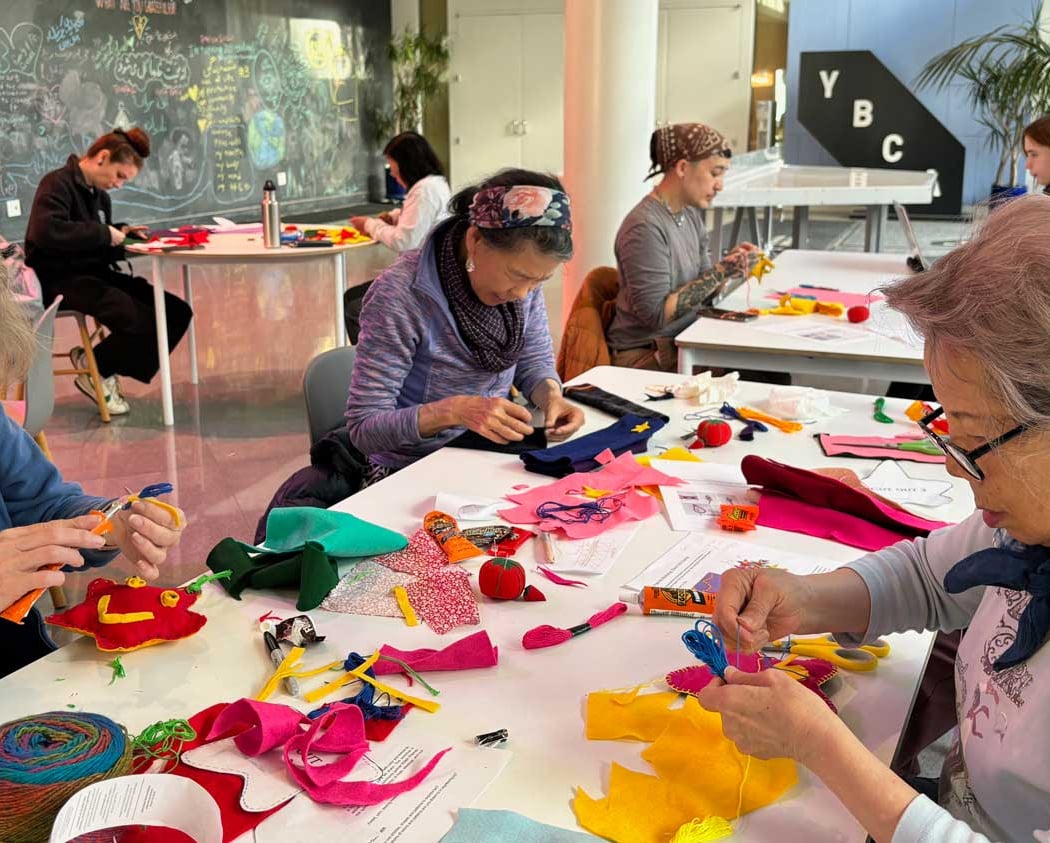 Free Art Workshop: Parol Felt Ornaments 1