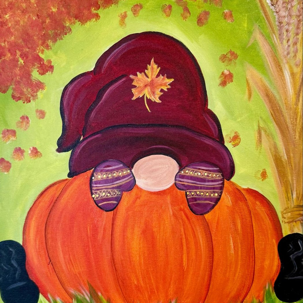 Fall Pumpkin Gnome 2