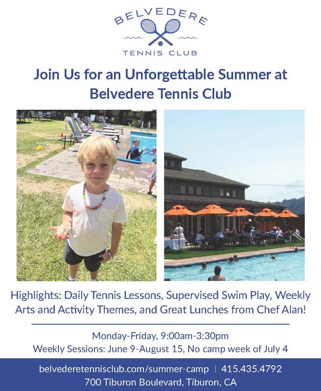 Summer Camp at Belvedere Tennis Club 1