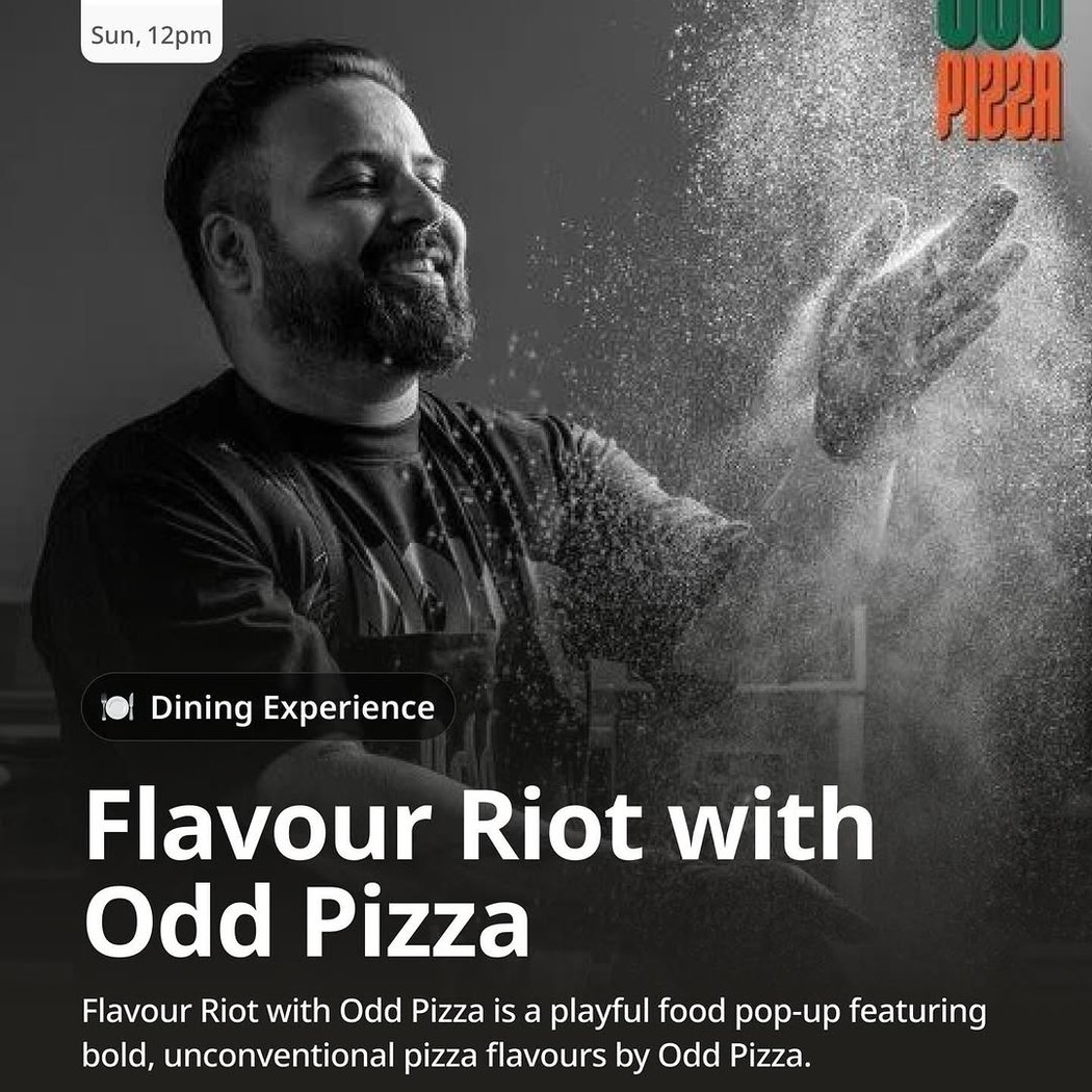 Flavour Riot with Odd Pizza 1