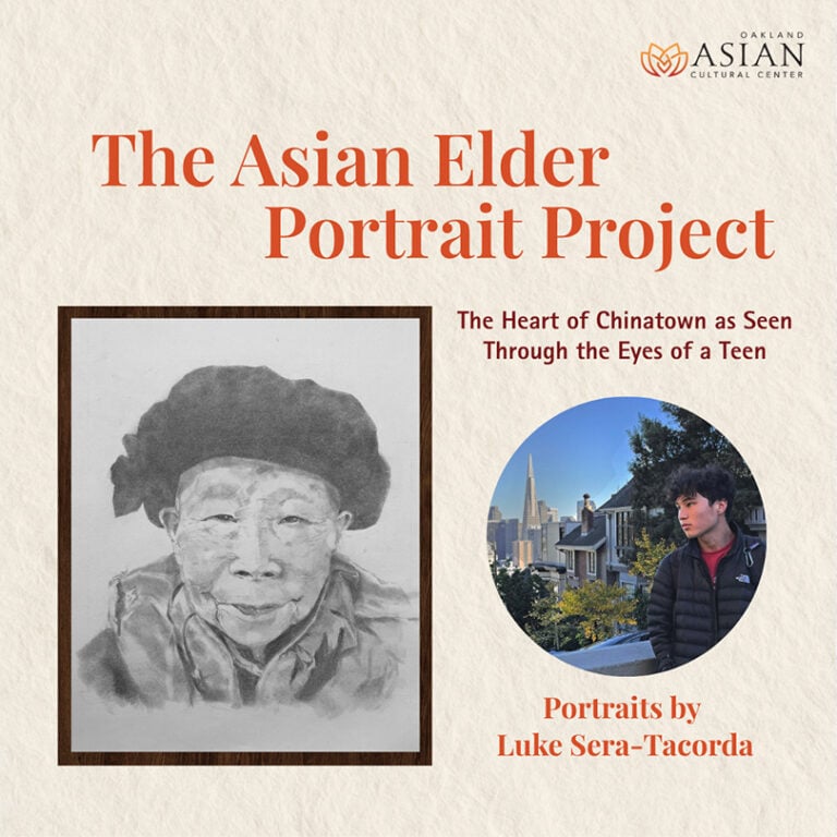 The Asian Elder Portrait Project: An Exhibition of Drawings by Luke Sera-Tacorda 1