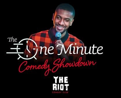The Riot Presents The One Minute Comedy Showdown with Jeff Joe