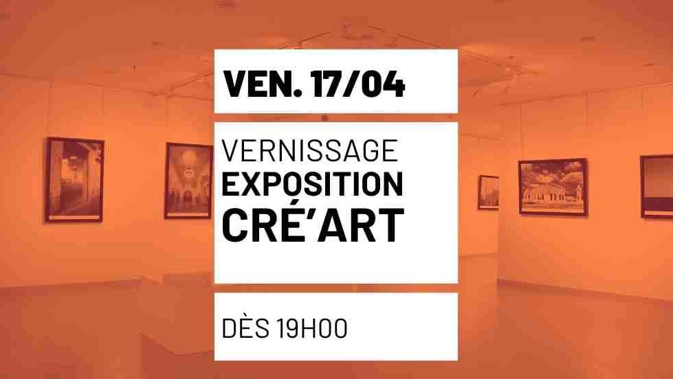 Vernissage de l'association Sévrienne cré'arts 1