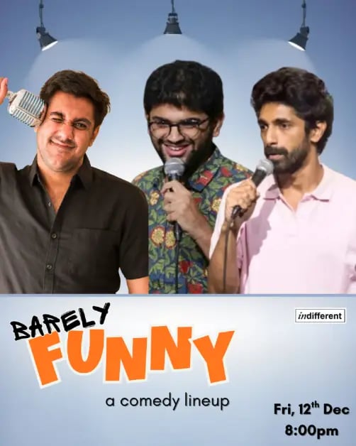 Barely Funny - Comedy Lineup 1