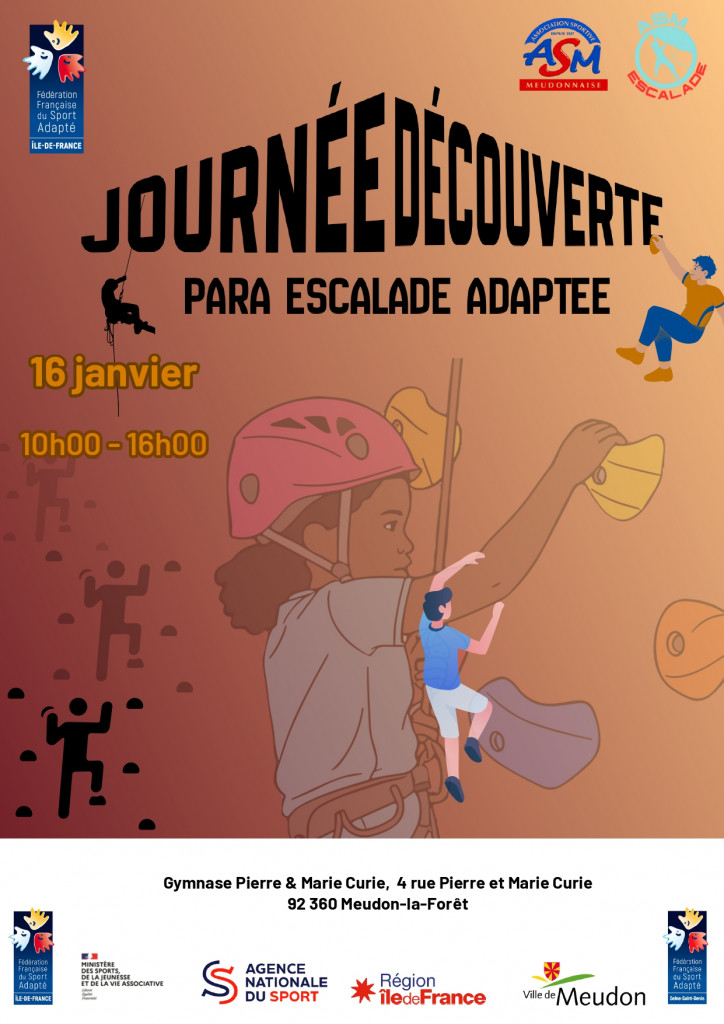 Journée découverte Para Escalade adapté 1