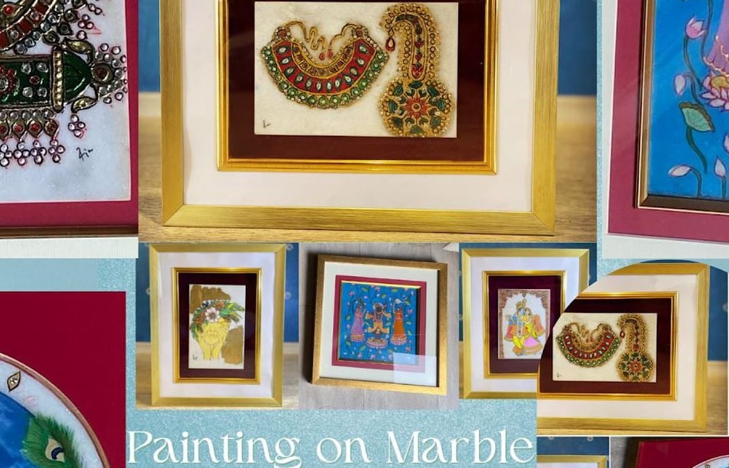 Marble Painting - Traditional Art Form of Rajasthan 1