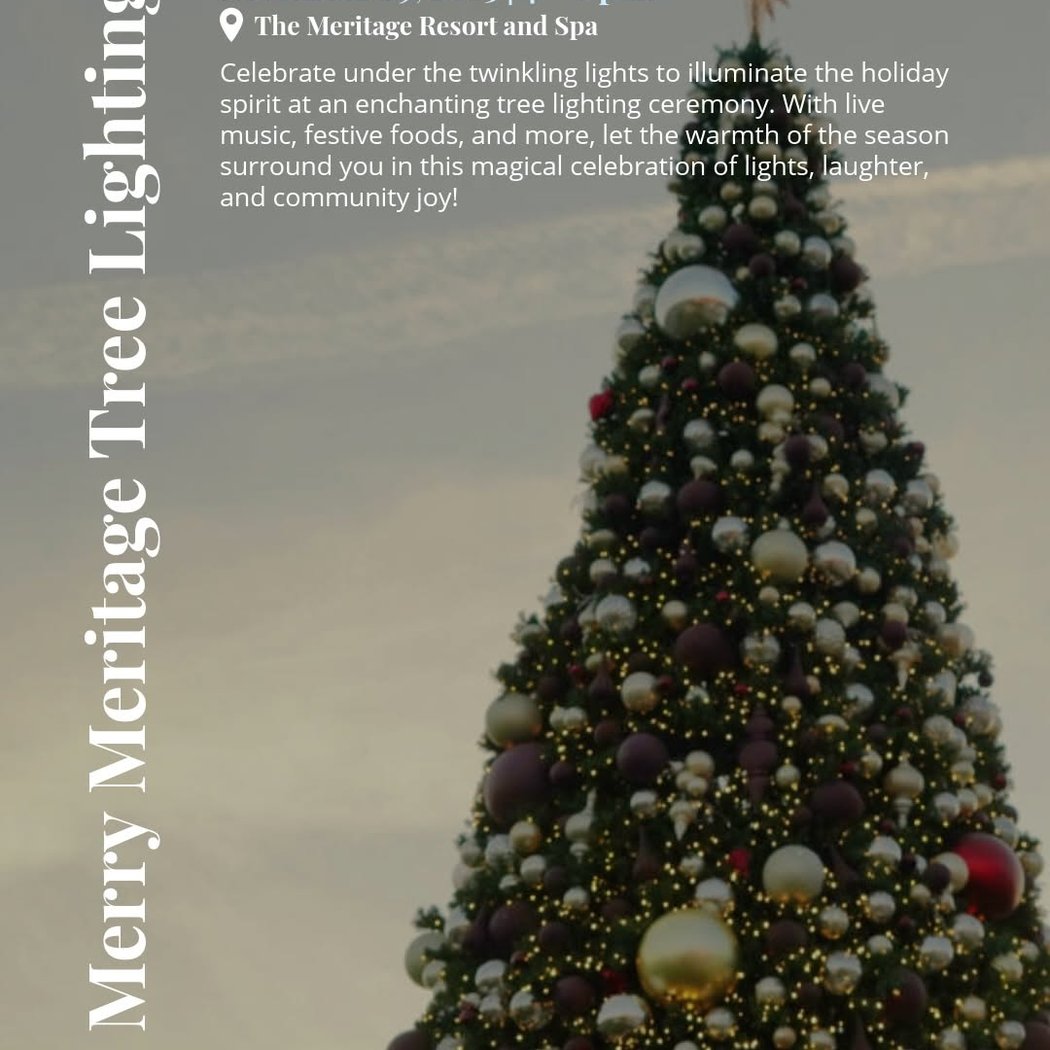 Annual Merry Meritage Tree Lighting 1