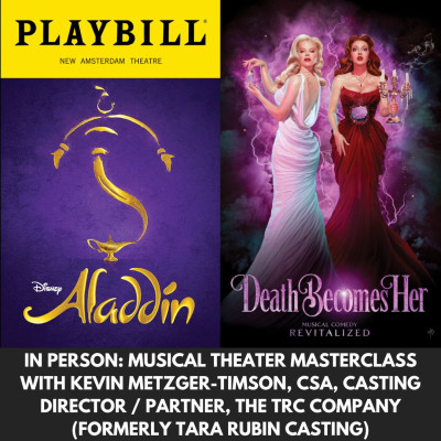 MUSICAL THEATER Masterclass with KEVIN METZGER-TIMSON 1