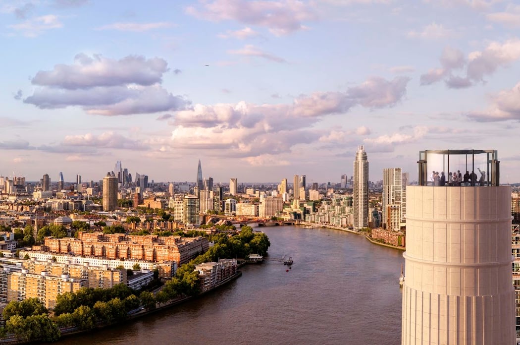 The Chimney Lift at Battersea Power Station 1