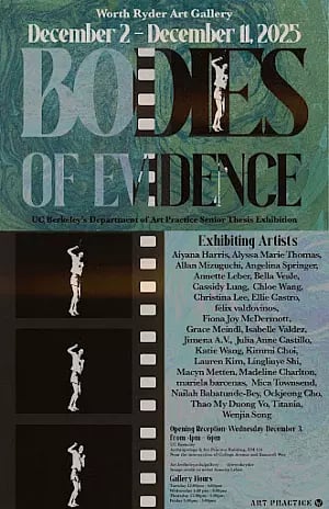 Fall 2025 Senior Thesis Exhibition: Bodies Of Evidence 1