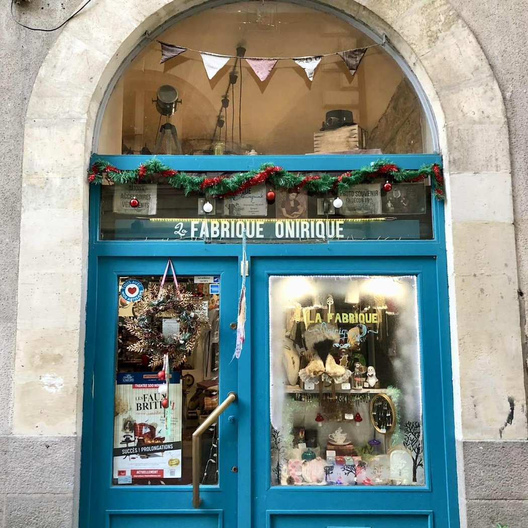 La Fabrique Onirique - Magasin steampunk - Nantes 2