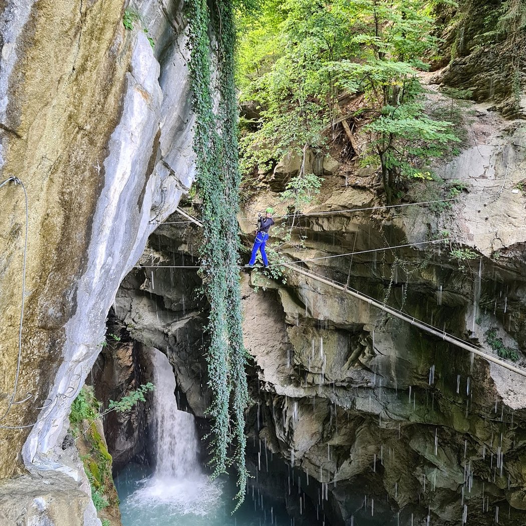 Via Ferrata du Parc Thermal 3