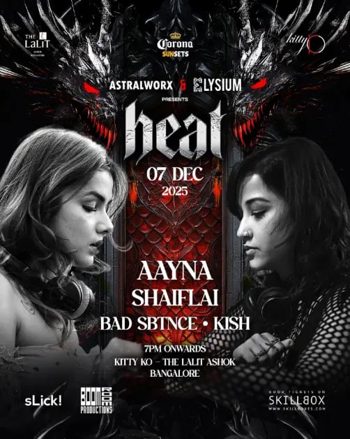 Astralworx x Elysium Presents Heat ft. Aayna & Shaiflai 1
