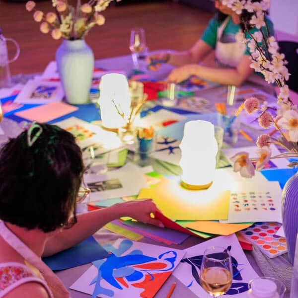 Colors of Matisse - Collage Experience 1