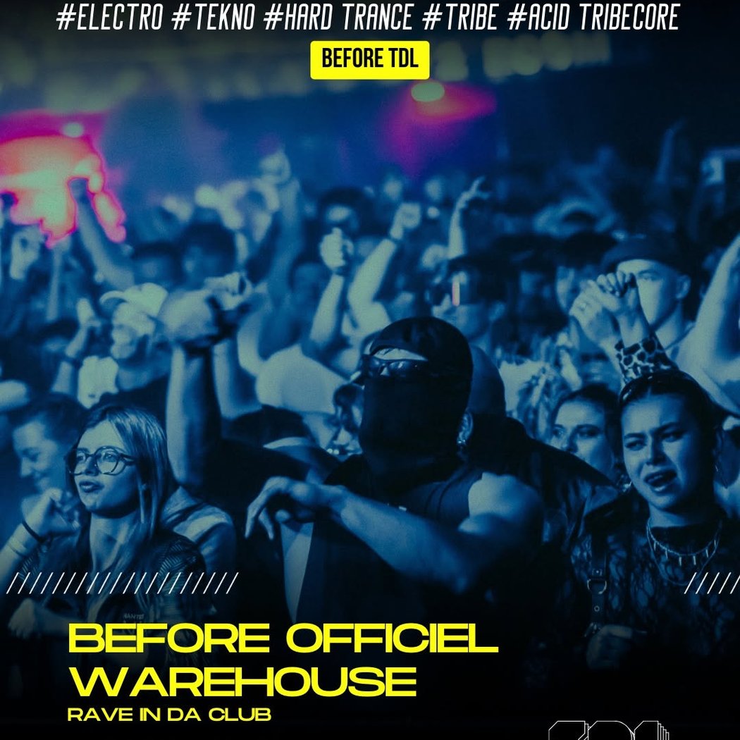 Before officiel du Warehouse avec Black Frenquencies 1