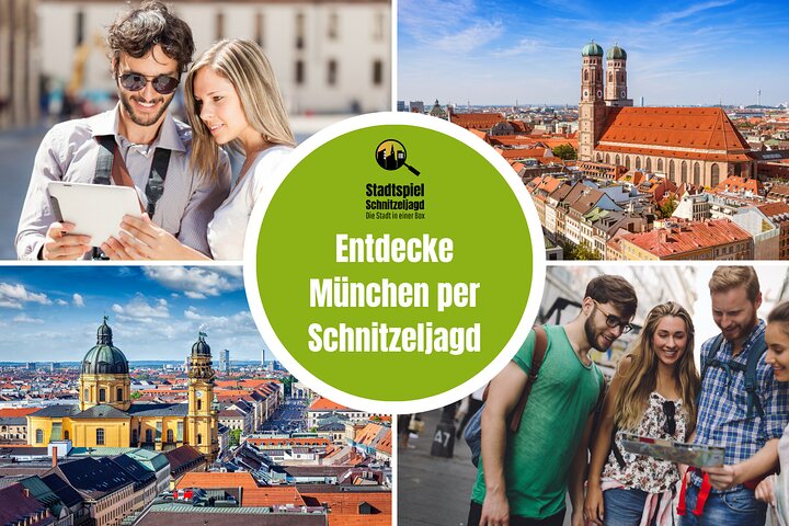 City game scavenger hunt Munich - independent city tour I discovery tour
