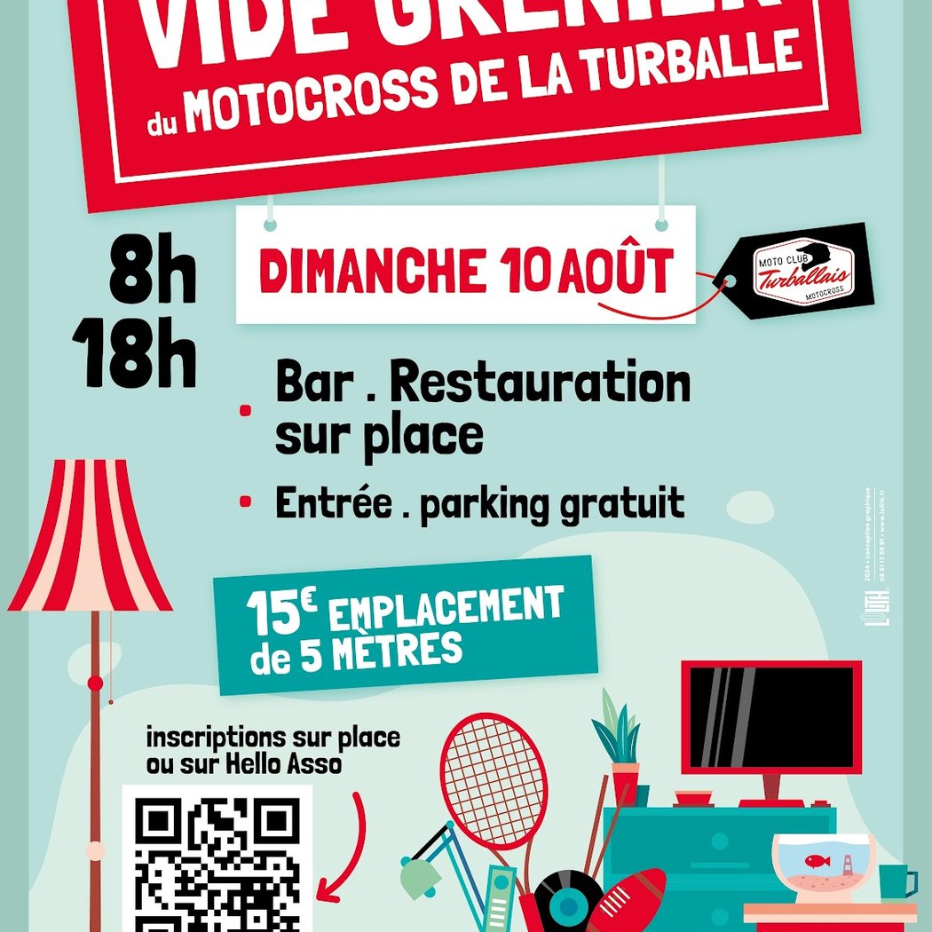 Vide-greniers du Moto Club Turballais 1