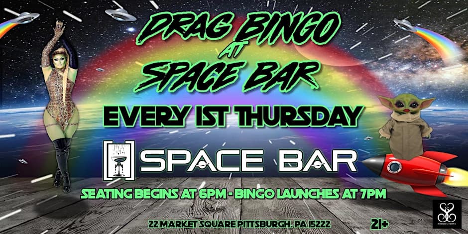 Drag Bingo at Space Bar 1