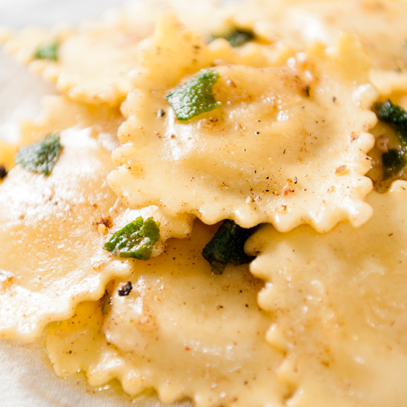 Handmade Ravioli with Brown Butter & Sage Sauce Cooking Class 2