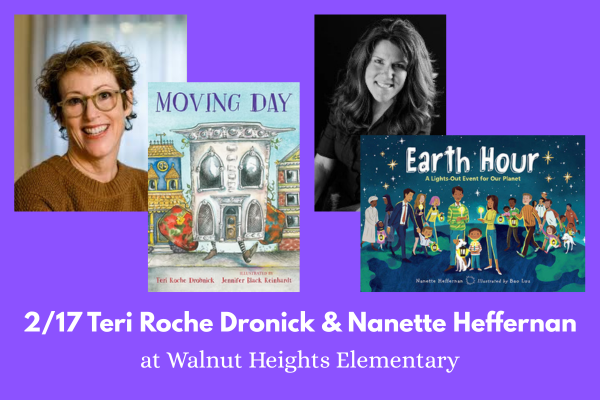 Authors Teri Roche Dronick & Nanette Heffernan Visit Walnut Heights Elementary 1